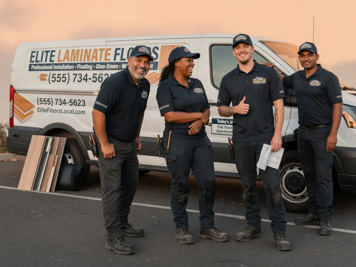 Laminate flooring installation company in Pana, IL